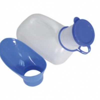 Unisex Male/Female Urinal with Lid