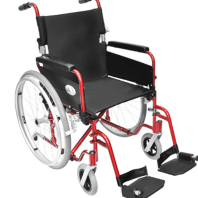 Deluxe Alloy 46cm Seat Width Wheelchair